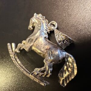 Vintage Rocking Horse Pendant